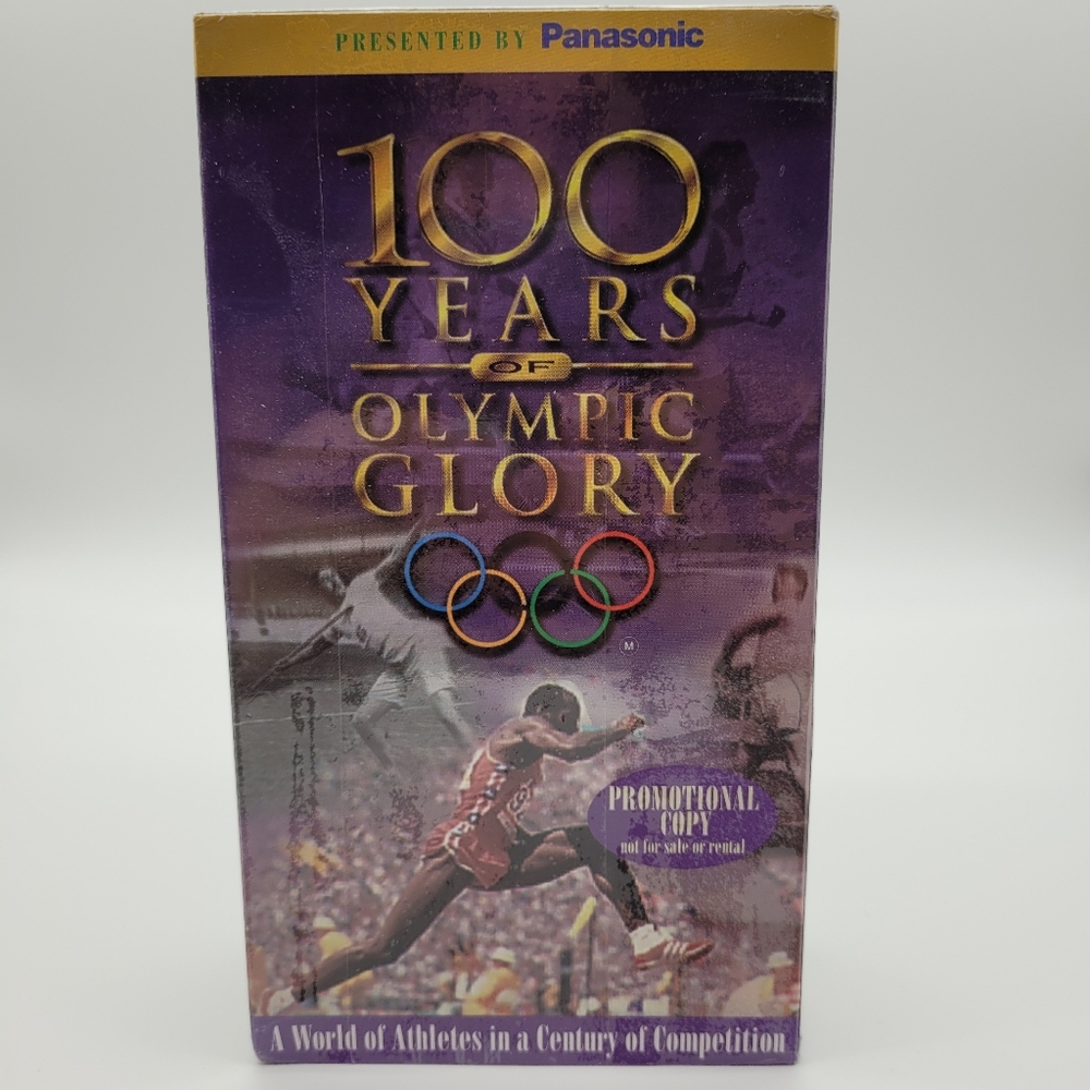 100 Years Of Olympic Glory VHS (2 tape)
